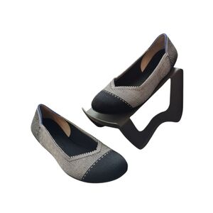 Rothy's The Flat Grey Mist Captoe
